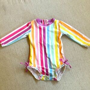 Ruffle Butts Baby Swimsuit. 12-18 months
